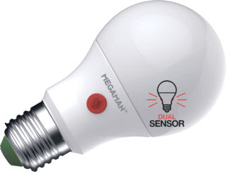 Onbemand Bewonderenswaardig Bemiddelaar Ledlamp met lichtsensor | Megaman MM07263 | Laagste prijs